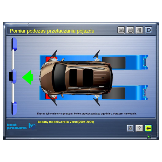 PROFILINER VISION T288 Urządzenie do pomiaru geometrii 3D